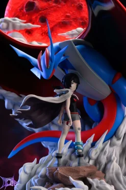 Mega Salamence & Zinnia & Whismur - Pokemon Resin Statue - Dopamine Studio