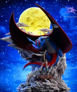 Mega Salamence & Zinnia & Whismur - Pokemon Resin Statue - Dopamine Studio