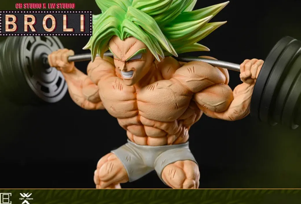 Mega SD Scale Gym Series 005 Broly - Dragon Ball Resin Statue - Cousin Brother Studio