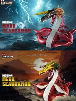 Mega Seadramon & Waru Seadramon - Digimon Resin Statue - TT Crew Studio