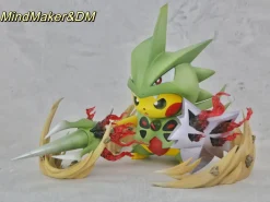 Mega Tyranitar Cosplay Pikachu - Pokemon Resin Statue - MindMaker Studio