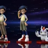 Megahouse Scale Kido Joe & Waving Gomamon - Digimon Resin Statue - MIMAN Studios