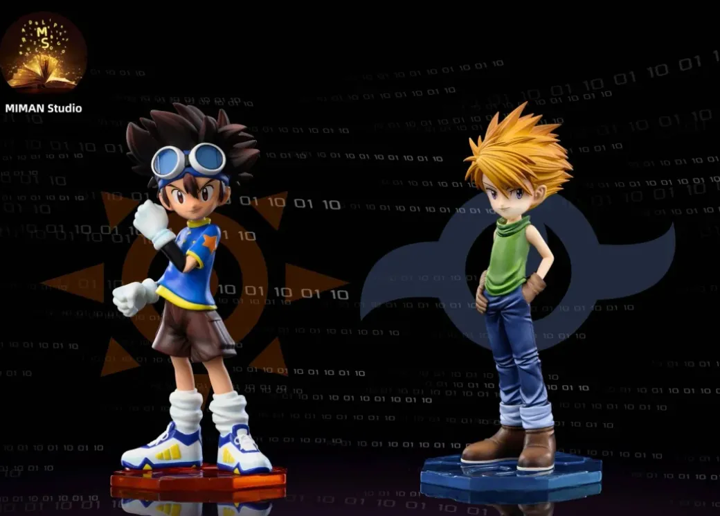 Megahouse Scale Matt Ishida & Gabumon - Digimon Resin Statue - MIMAN Studios