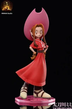 Megahouse Scale Mimi Tachikawa & Palmon- Digimon Resin Statue - MIMAN Studios
