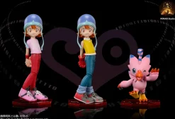 Megahouse Scale Sora Takenouchi & Piyomon - Digimon Resin Statue - MIMAN Studios