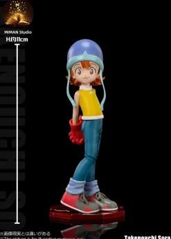 Megahouse Scale Sora Takenouchi & Piyomon - Digimon Resin Statue - MIMAN Studios