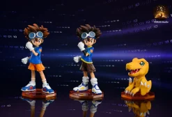 Megahouse Scale Taichi Kamiya & Agumon- Digimon Resin Statue - MIMAN Studios