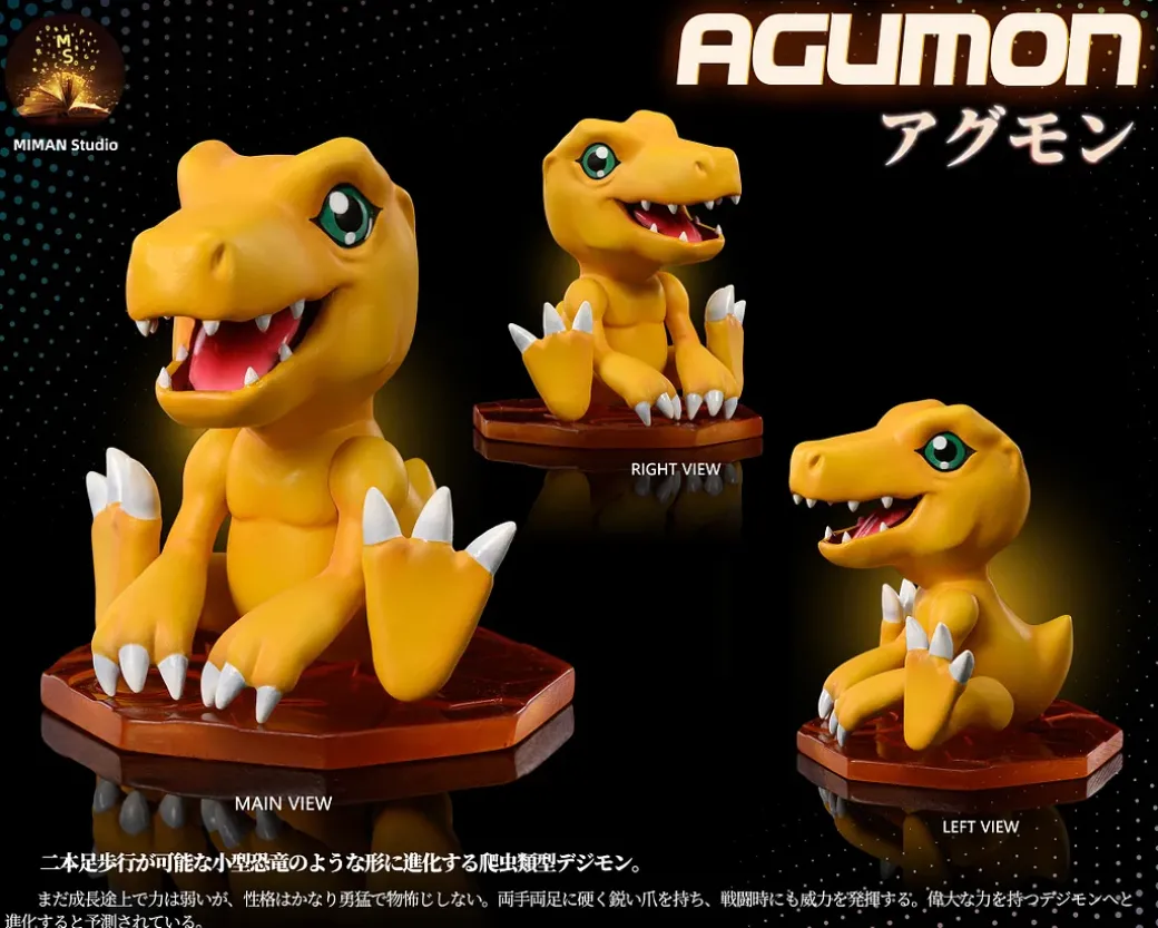 Megahouse Scale Taichi Kamiya & Agumon- Digimon Resin Statue - MIMAN Studios