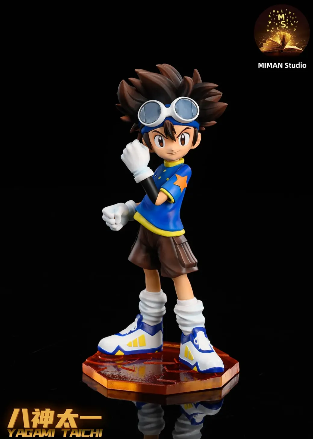 Megahouse Scale Taichi Kamiya & Agumon- Digimon Resin Statue - MIMAN Studios