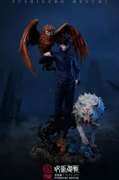 Megumi Fushiguro's Chimera Shadow Garden - Jujutsu Kaisen Resin Statue - LingYu Studios