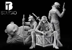 Members of Heart Pirates Shachi & Penguin - ONE PIECE Resin Statue - BT Studios