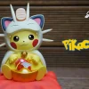 Meowth Cosplay Pikachu - Pokemon Resin Statue - 404 Studios