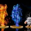 Meramon, Blue Meramon & Mojyamon - Digimon Resin Statue - MIMAN Studios