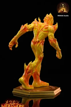 Meramon, Blue Meramon & Mojyamon - Digimon Resin Statue - MIMAN Studios