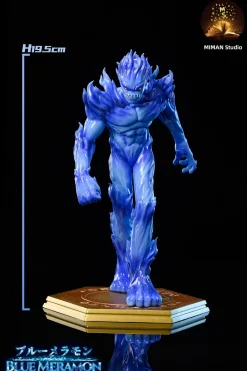 Meramon, Blue Meramon & Mojyamon - Digimon Resin Statue - MIMAN Studios