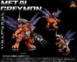 Metal Greymon - Digimon Resin Statue - MIMAN Studios