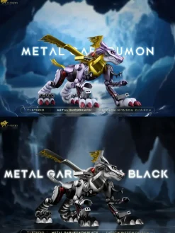 MetalGarurumon - Digimon Resin Statue - T1 Studios