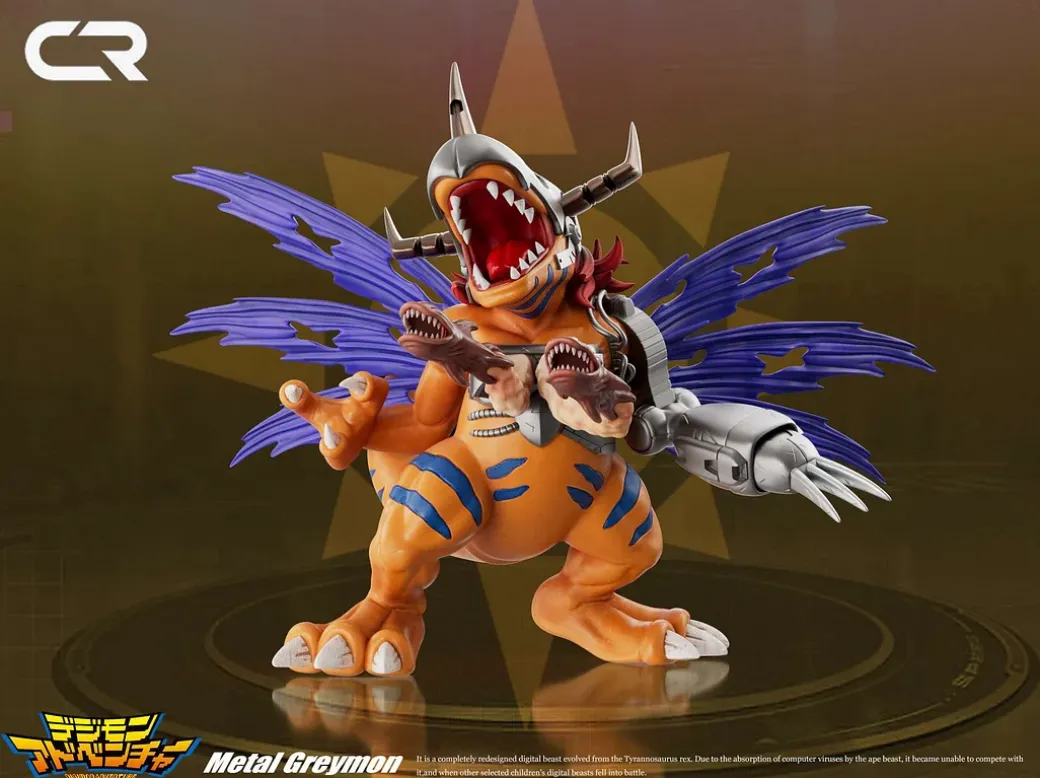 MetalGreymon - Digimon Resin Statue - CR-Studio