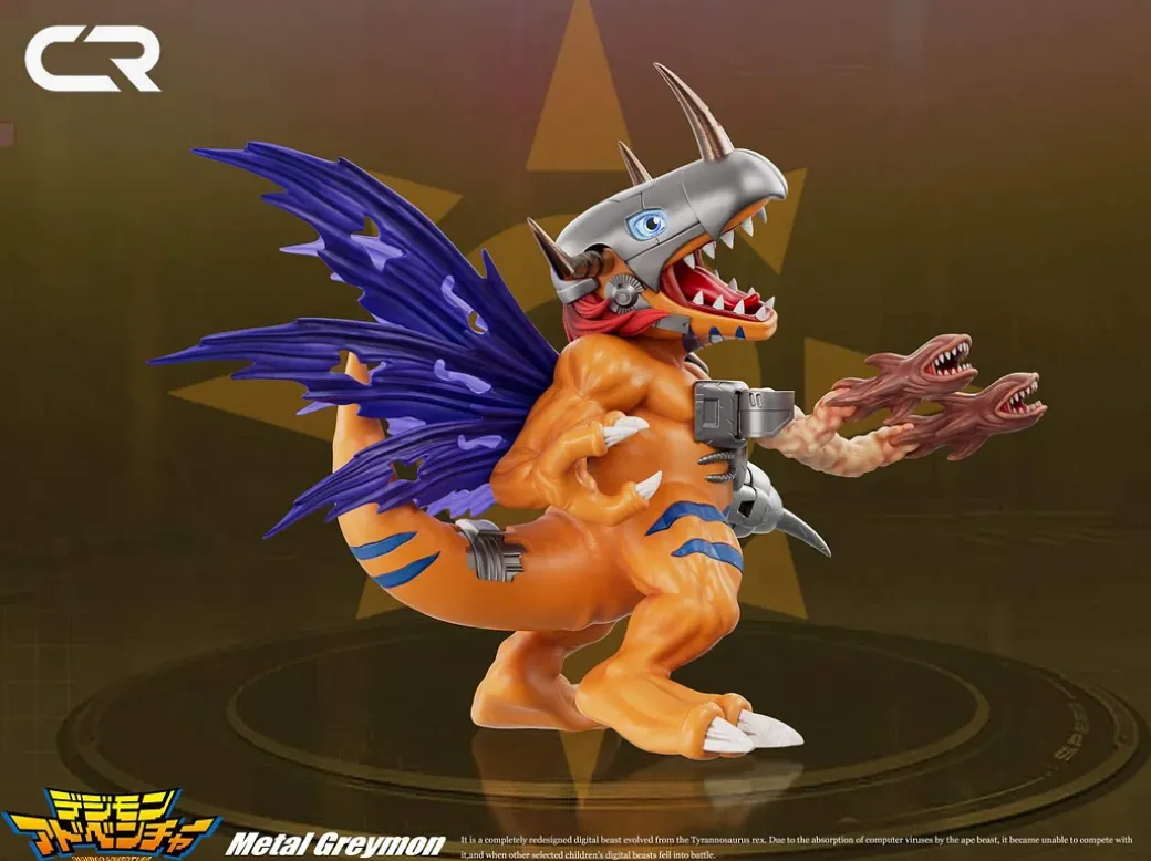 MetalGreymon - Digimon Resin Statue - CR-Studio