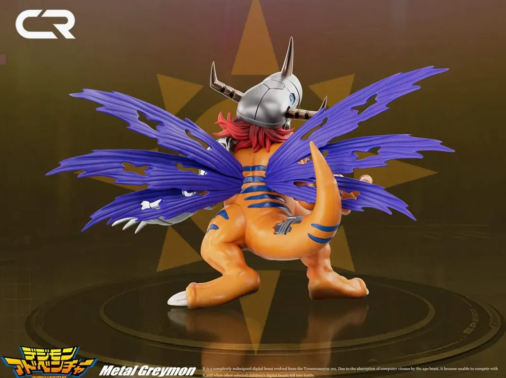 MetalGreymon - Digimon Resin Statue - CR-Studio