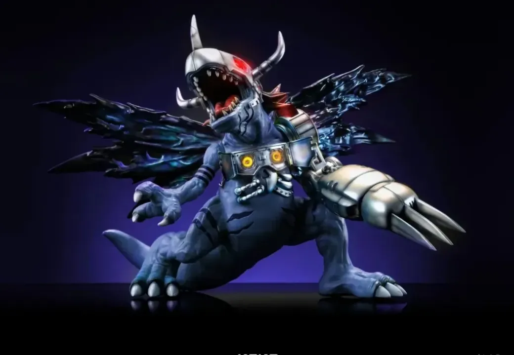 MetalGreymon with LED - Digimon Statue - KOKO-Studio