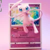 Mew Coming Out From Pokemon Card - Pokemon Resin Statue - GEISHA Studio
