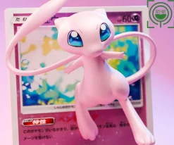 Mew Coming Out From Pokemon Card - Pokemon Resin Statue - GEISHA Studio
