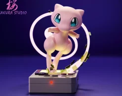 Mew Debut with LED - Pokemon Resin Statue - SAKURA Studio