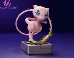 Mew Debut with LED - Pokemon Resin Statue - SAKURA Studio