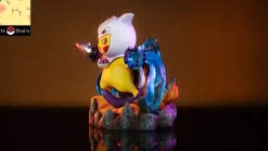 Mewtwo Cosplay Pikachu - Pokemon Resin Statue - Pets Studio