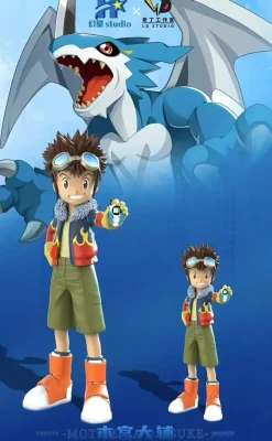 MH & 1/6 Scale Davis Motomiya - Digimon Resin Statue - HuanXing Studios
