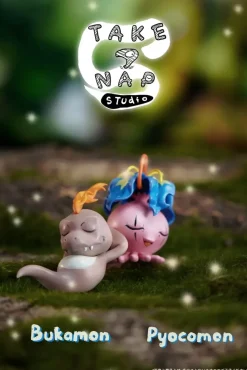 MH Scale Baby Level Gen 1 Digimon - Digimon Resin Statue - Take A Nap Studio
