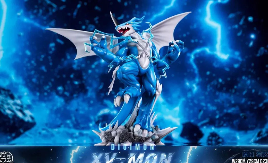 MH Scale ExVeemon - Digimon Resin Statue - Pokemon Studio