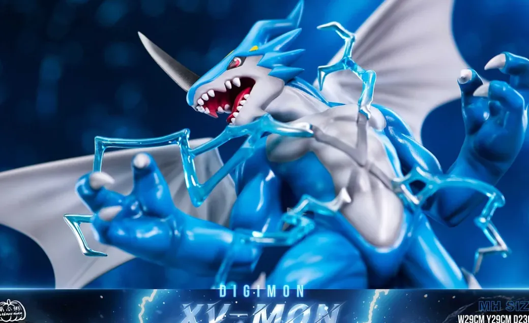 MH Scale ExVeemon - Digimon Resin Statue - Pokemon Studio