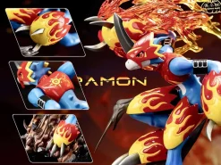 MH Scale Fladramon - Digimon Resin Statue - Pokemon Studio