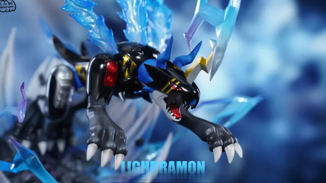 MH Scale Lighdramon - Digimon Resin Statue - Pokemon Studio