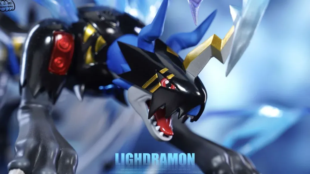MH Scale Lighdramon - Digimon Resin Statue - Pokemon Studio