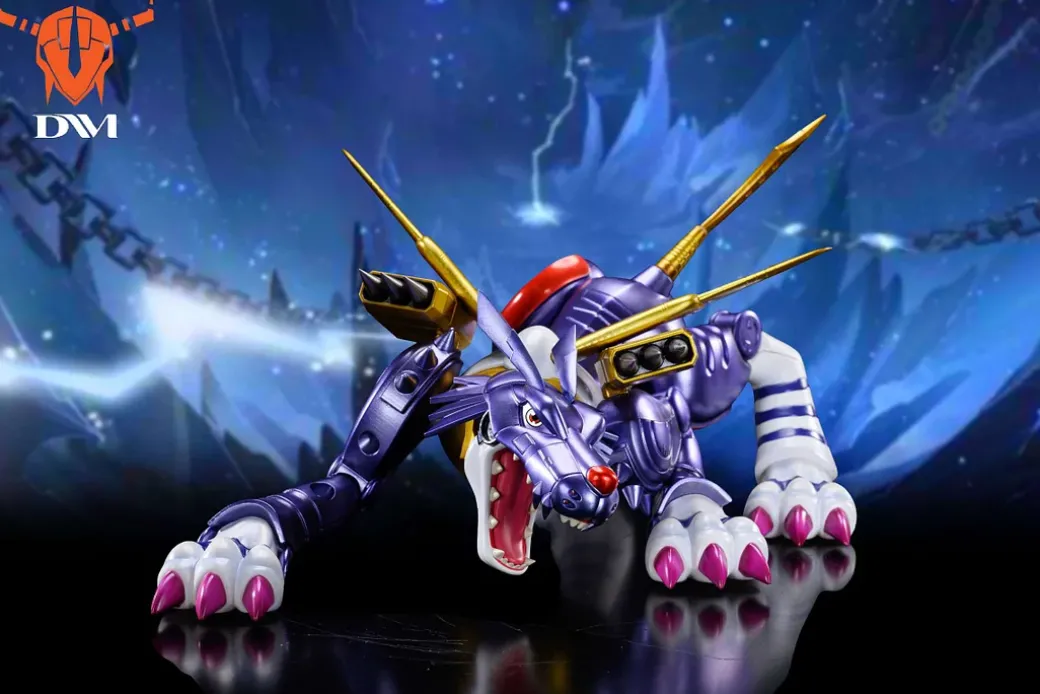 MH Scale MetalGarurumon - Digimon Resin Statue - DM Studio