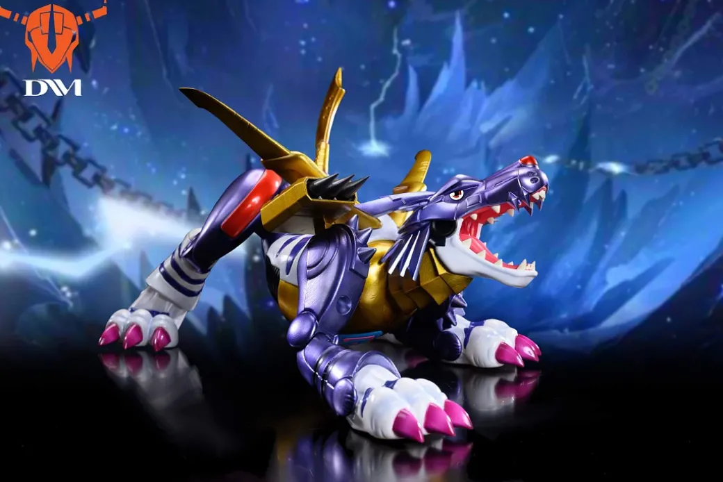 MH Scale MetalGarurumon - Digimon Resin Statue - DM Studio