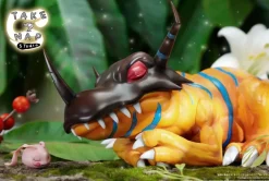 MH Scale Sleeping Greymon - Digimon Statue - Take A Nap Studio