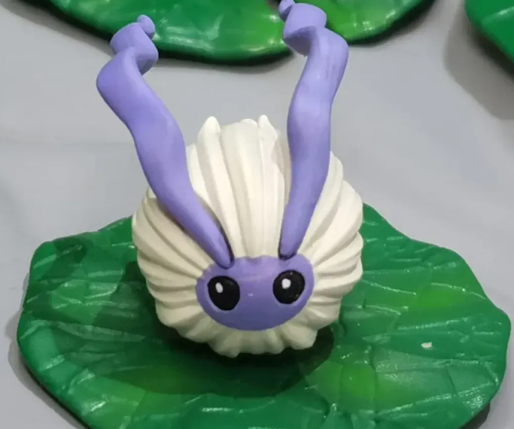 MH Scale Solid Colour Lilimon & Palmon & Tanemon & Yuramon & Egg - Digimon Resin Statue - LD Studio
