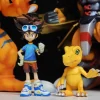 MH Scale Tai Kamiya & Agumon - Digimon Resin Statue - JinHua Studio