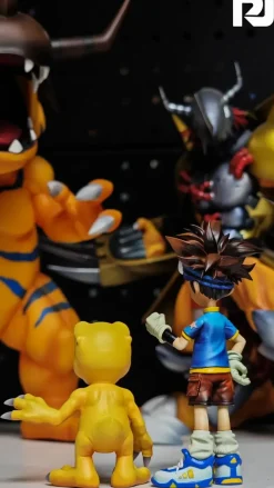 MH Scale Tai Kamiya & Agumon - Digimon Resin Statue - JinHua Studio