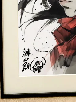 Mikasa Ackerman Decorative Painting - Attack On Titan - Xingkong Studio