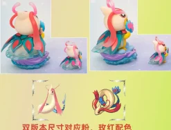 Milotic & Milotic Cosplay Pikachu - Pokemon Resin Statue - QN Studios