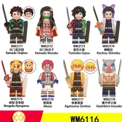 Mini Demon Slayer Character Bricks Series 001 - Free Shipping - Demon Slayer: Kimetsu no Yaiba