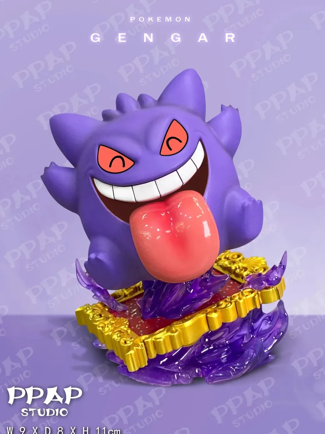 Mini Scale Gengar - Pokemon Resin Statue - PPAP Studios
