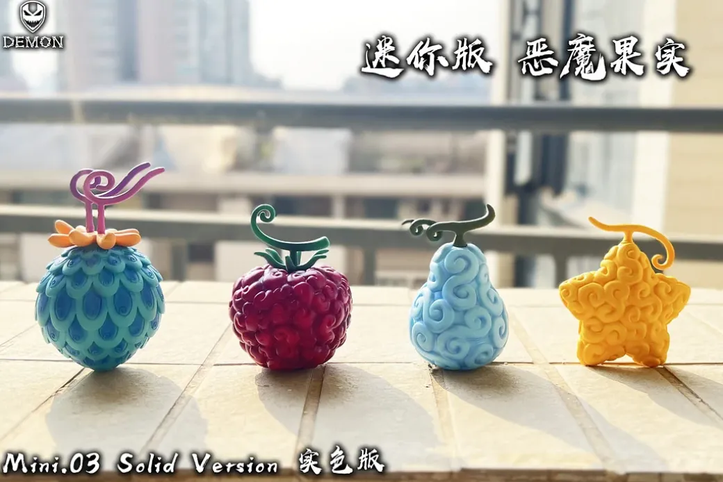 Mini Series Devil Fruits Set 003 - ONE PIECE Resin Statue - Demon Studios