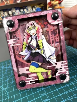 Mitsuri Kanroji Card Stand Display - Demon Slayer: Kimetsu No Yaiba - momo Studio