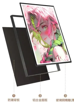 Mitsuri Kanroji Decorative Painting - Demon Slayer: Kimetsu no Yaiba Decorative Painting - AMaoHuaShe Studio